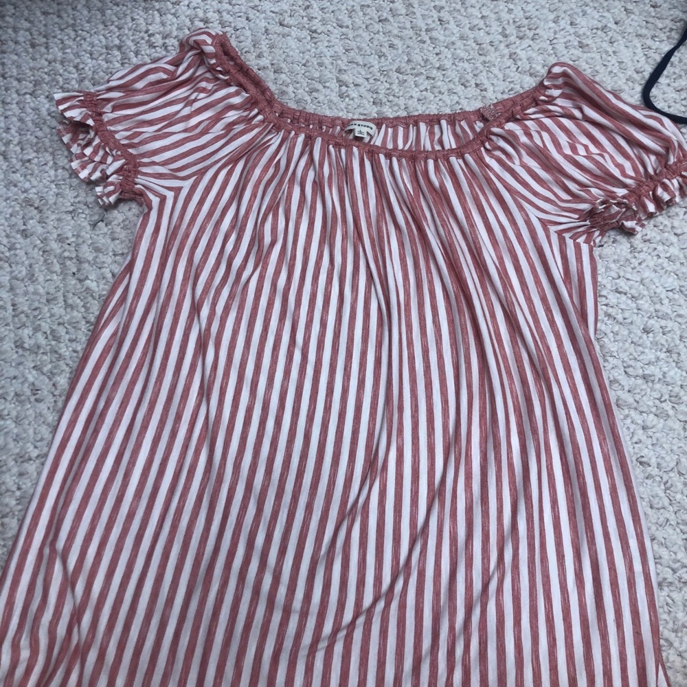 Off the shoulder blouse